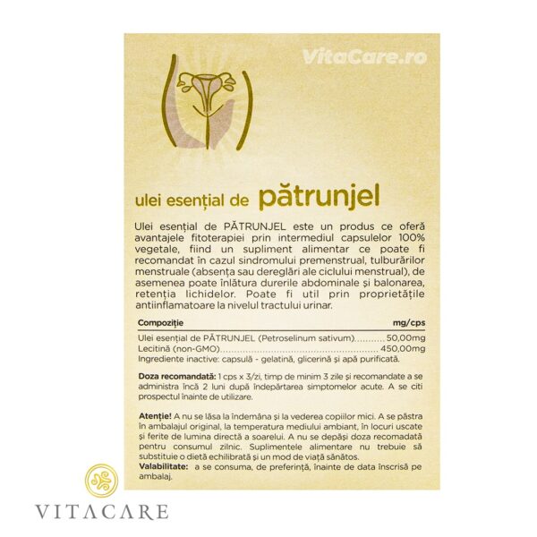 Ulei Esential De Patrunjel - imagine 4